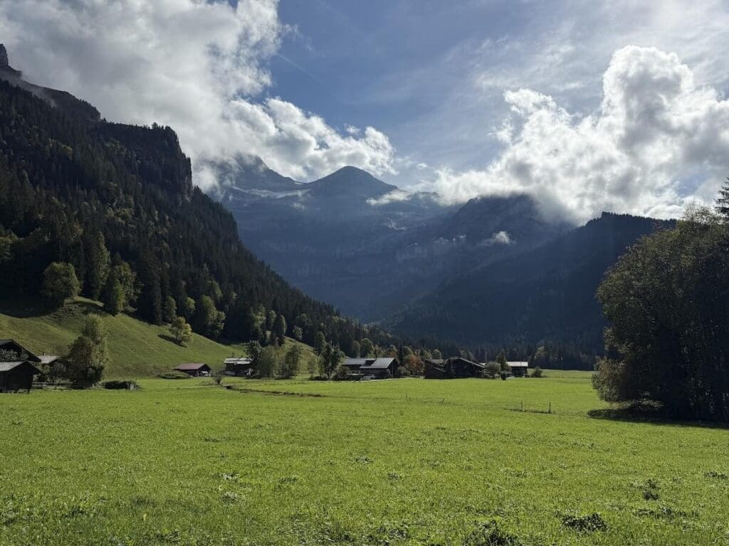 Mountains from Les Diablerets Alpes Vaudoises